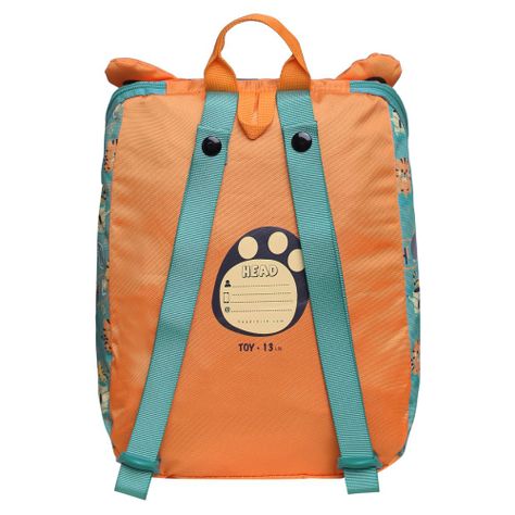 Mochila Toy Infantil Tigre Naranjo Head-3