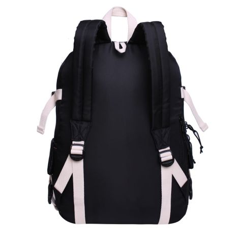 Mochila Mujer Escalade Negro Blanco Head-5