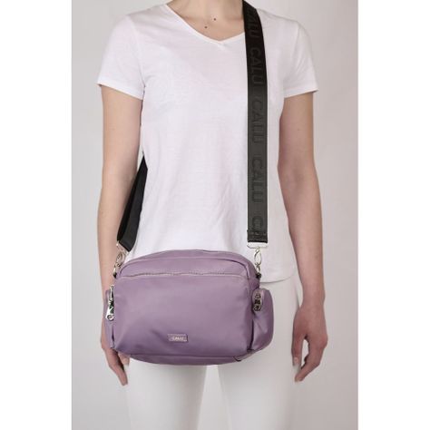 Cartera Bandolera Lavanda Lila Calu-6