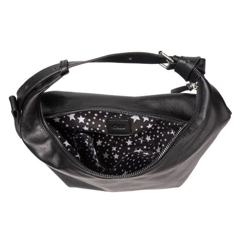 Cartera Mediana Capri PU Negro Calu-2