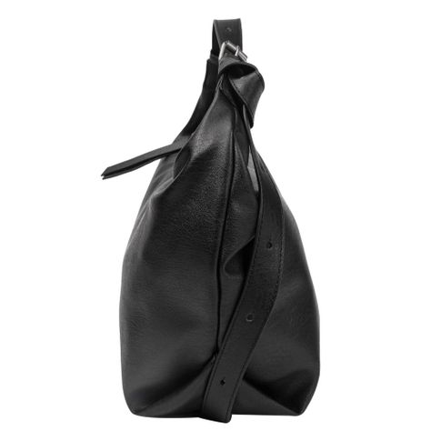 Cartera Mediana Capri PU Negro Calu-3