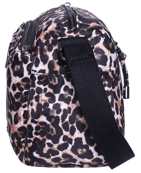 Cartera Faith Animal Print Cafe Leopardo Mujer Head-4