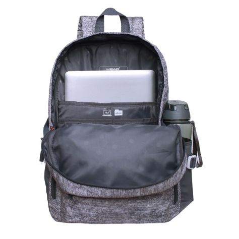 Mochila Venus Melange Gris Claro Head-1