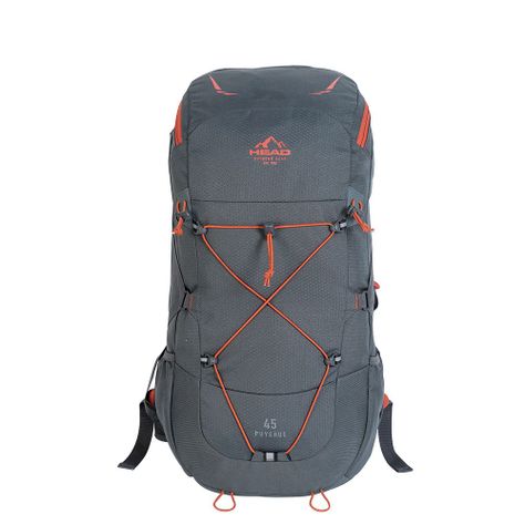 Mochila Outdoor Camping Puyehue 45 New Gris Head-1