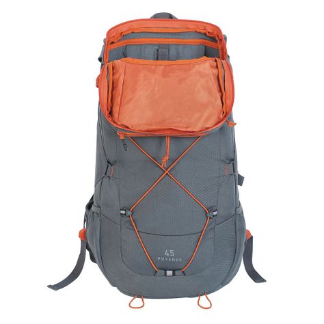 Mochila Outdoor Camping Puyehue 45 New Gris Head-2