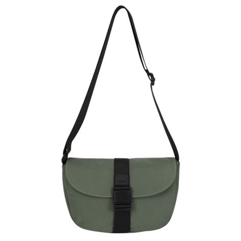 Cartera Mediana Kira Verde Musgo Calu-1
