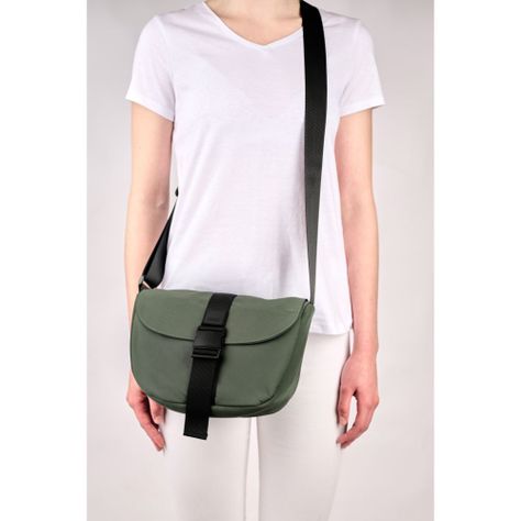 Cartera Mediana Kira Verde Musgo Calu-5