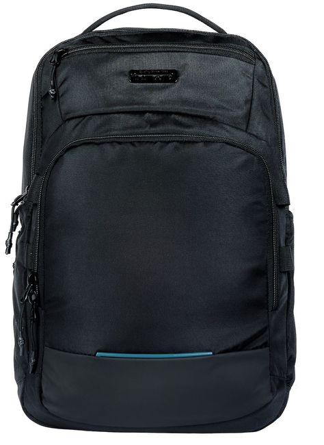 Mochila Computación Concept Negro Azul Head-1