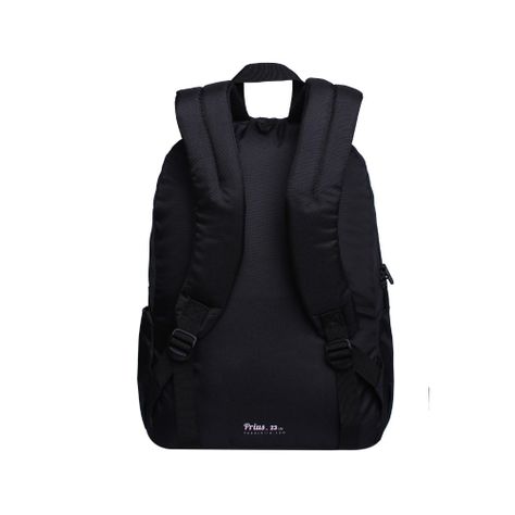 Mochila Prius Negro Plata Head-3