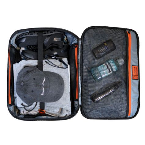 Mochila De Viaje Around Reverse Negro Calidad Head-2