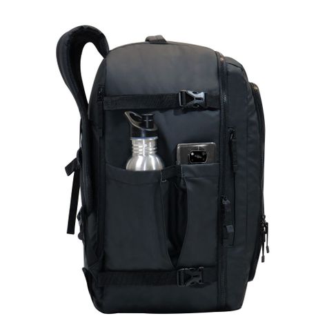 Mochila De Viaje Around Reverse Negro Calidad Head-5