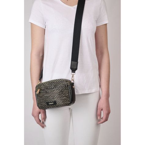 Cartera Bandolera Antonia Negro Calu-6