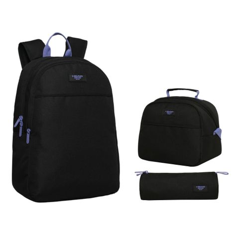 Pack Cool Escolar Mujer Negro Lila Head-0