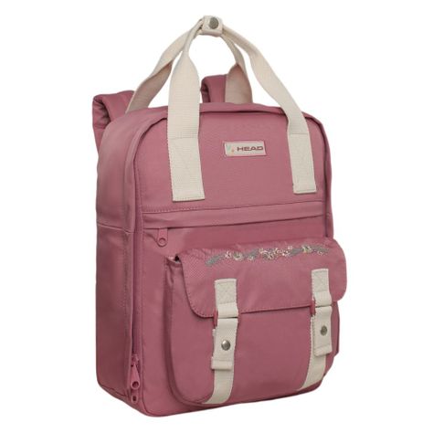 Mochila Mujer Moda Omega Bordado Malva Head-0