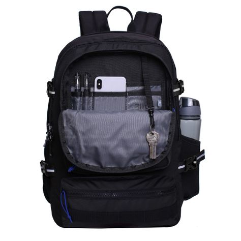 Mochila Expedition 40L Reverse Rombos Negro Head-3