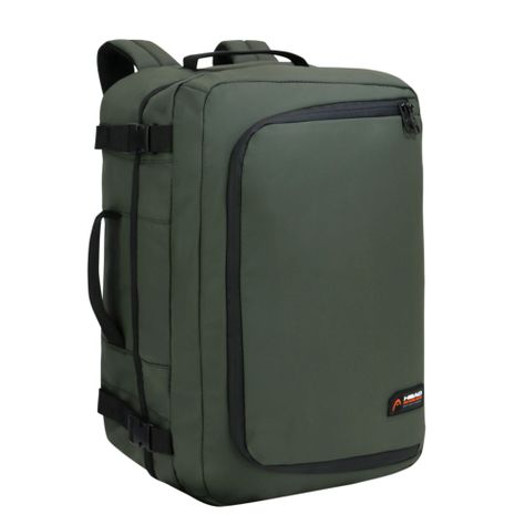 Mochila De Viaje Premium Traveler Verde Militar Head-0