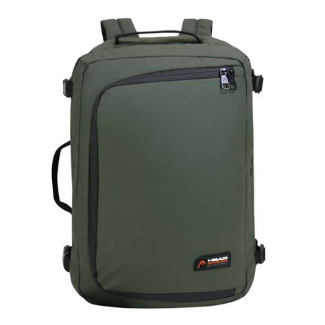 Mochila De Viaje Premium Traveler Verde Militar Head-1