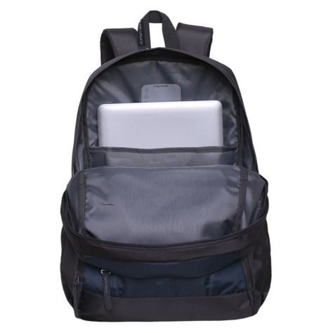 Mochila Notebook Daytona Gris Azul Head-2