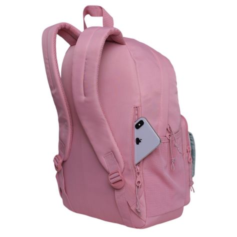 Mochila Microfibra Corolla Color Block Palo Rosa Head-3