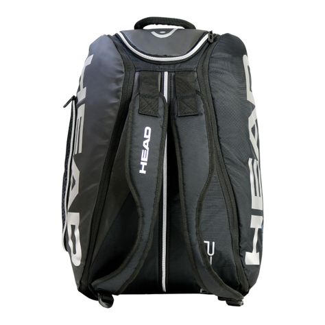 Bolso Paletero Pro Padel 50 Negro Plata Head-6