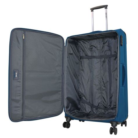 Maleta Blanda Madrid L 8 Ruedas Azul Head-2