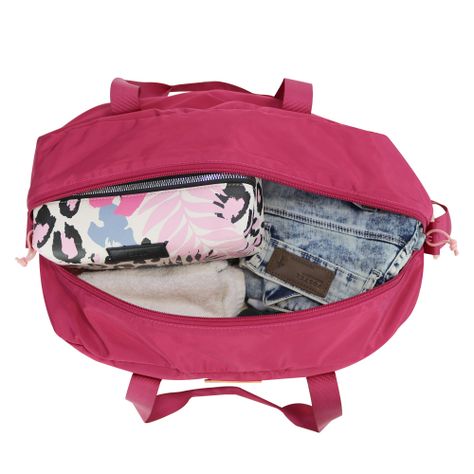 Bolso Mujer Pilates 35 Fucsia Head-2
