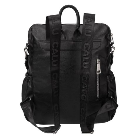 Mochila Cartera New Monstera Laptop  Negro Calu-6