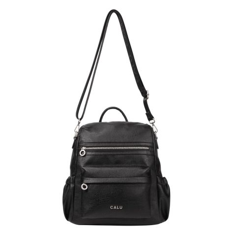 Mochila Doble Función Indie Negro Calu-6
