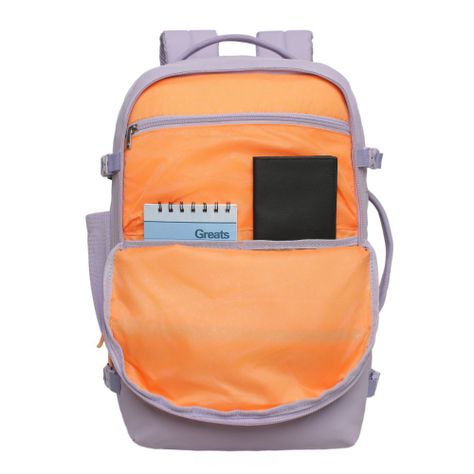 Mochila de Viaje Outback Cabina Lila Head-2