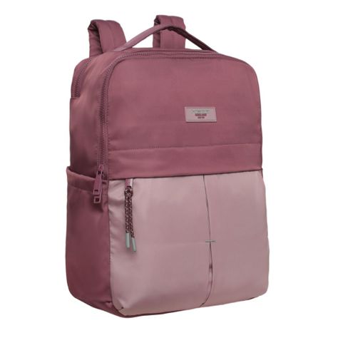 Mochila Mujer Mobi Color Block Malva Head-0