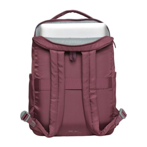 Mochila Mujer Mobi Color Block Malva Head-3
