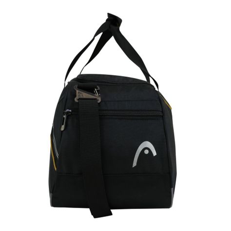 Bolso Deportivo Combat 45 Negro Mostaza Head-6