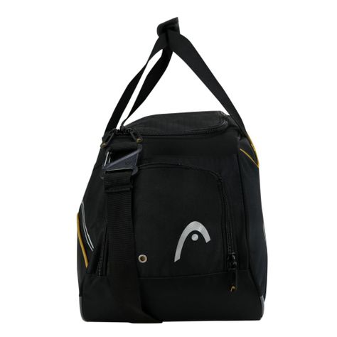 Bolso Deportivo Combat 45 Negro Mostaza Head-7