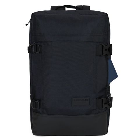 Bolso Mochila Viaje Maverick Negro Head-1