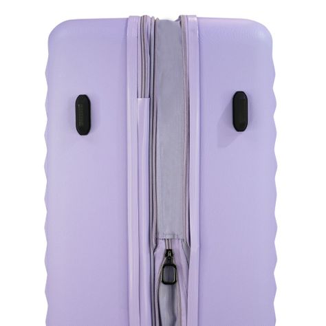 Maleta Cabina Toronto S Expandible TSA Lila Head-3