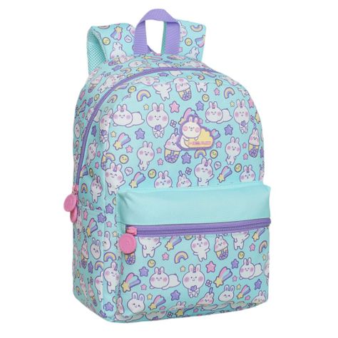 Pack Kids Escolar Mujer Conejos Menta Head-1