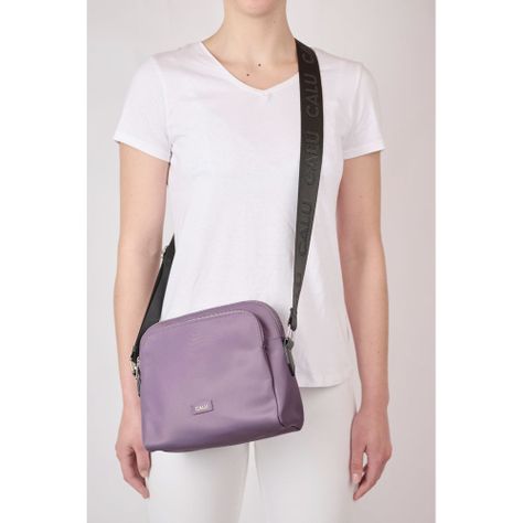 Cartera Bandolera Adele Lila Calu-6