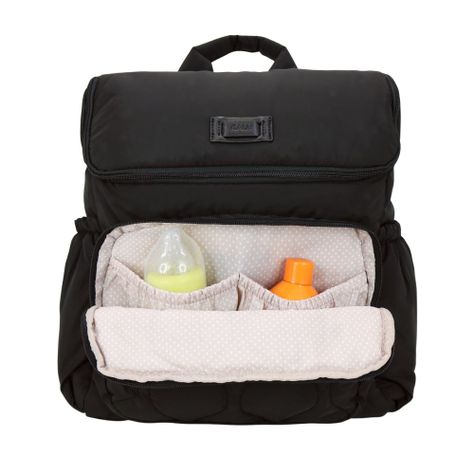 Mochila Maternal Nappy Negro Calu-2