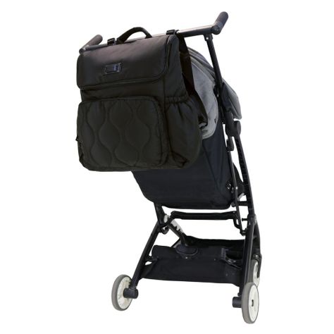 Mochila Maternal Nappy Negro Calu-6