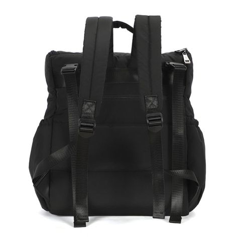 Mochila Maternal Nappy Negro Calu-7