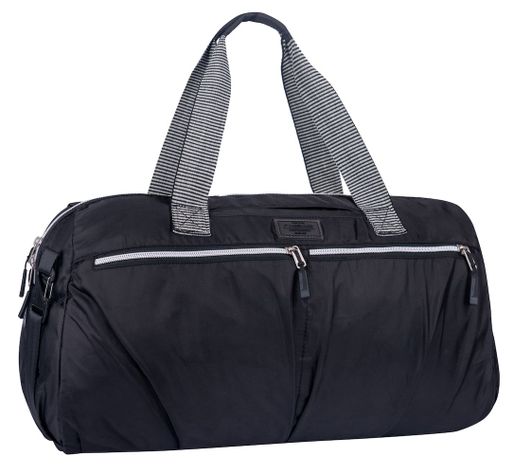 Bolso Deportivo Lotus Negro Gris Mujer Head-0