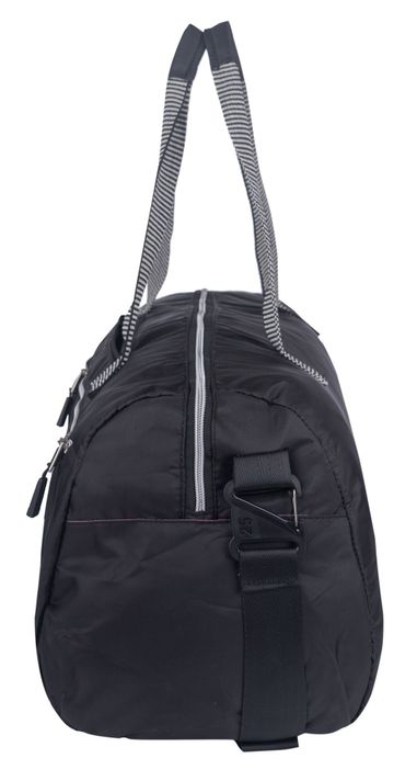 Bolso Deportivo Lotus Negro Gris Mujer Head-6