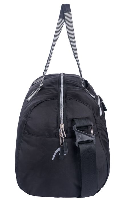 Bolso Deportivo Lotus Negro Gris Mujer Head-7
