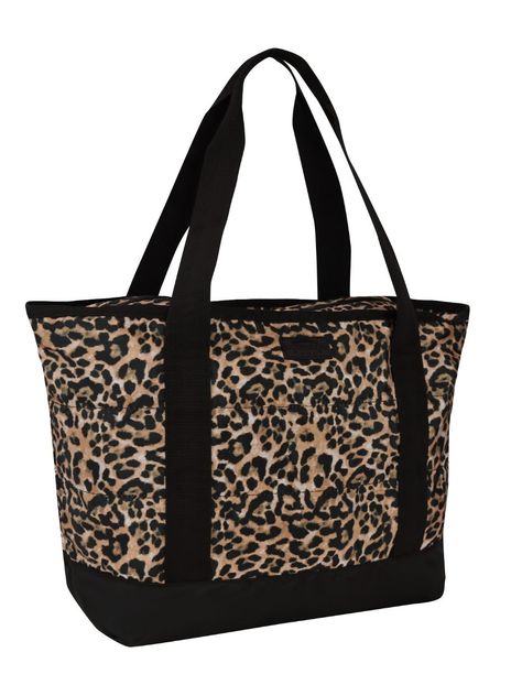 Bolso Cartera Tote Star Animal Print Negro Head-0