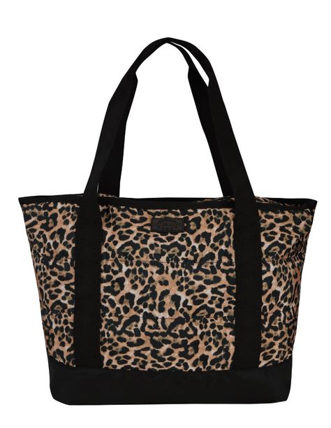 Bolso Cartera Tote Star Animal Print Negro Head-1
