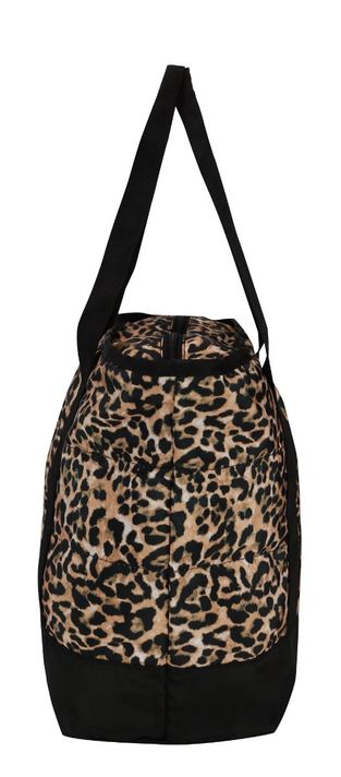Bolso Cartera Tote Star Animal Print Negro Head-3