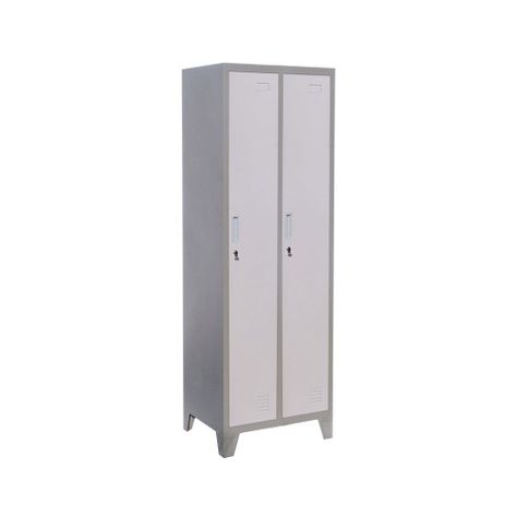 Locker metálico 2 cuerpos simples | 02 Puertas-0