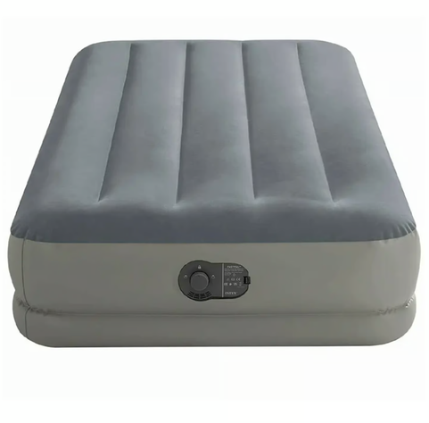 CAMA INFLABLE ELECTRICA GRIS USB 1 PL-1