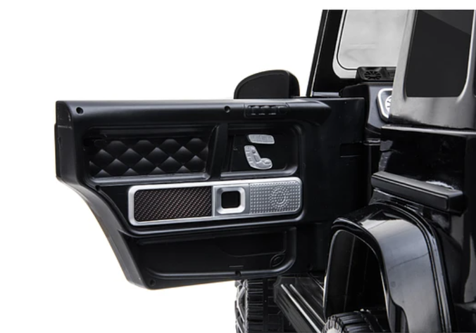 AUTO A BATERIA JEEP MERCEDES G63 NEGRO-3