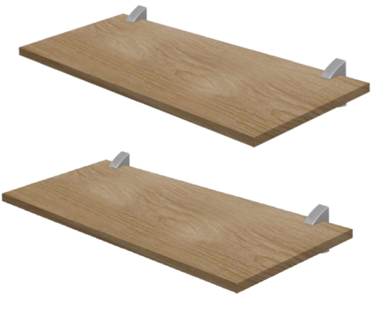 REPISAS CONCEPT60 ROBLE PACK x2-0